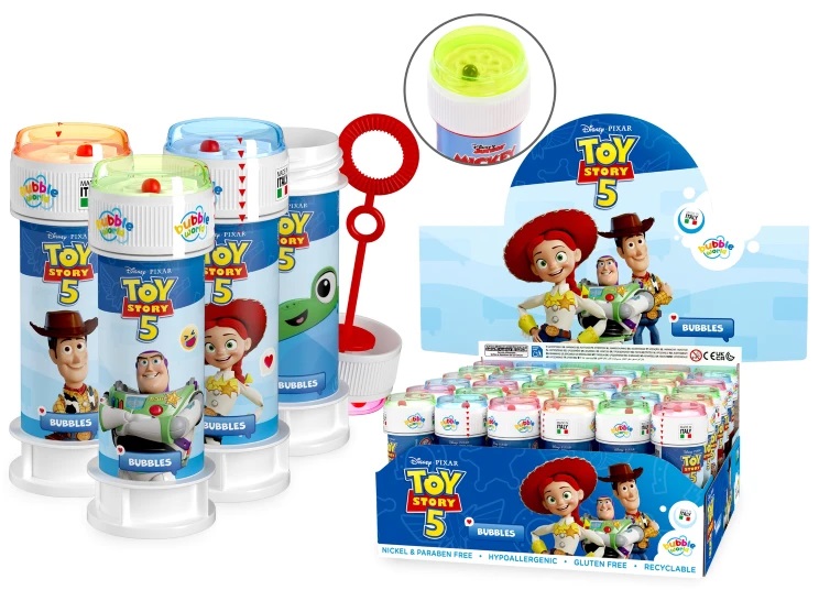 TOY STORY 5 BUBBLES (Bolle di sapone) In espo da 36PZ 4ass…x36…x216